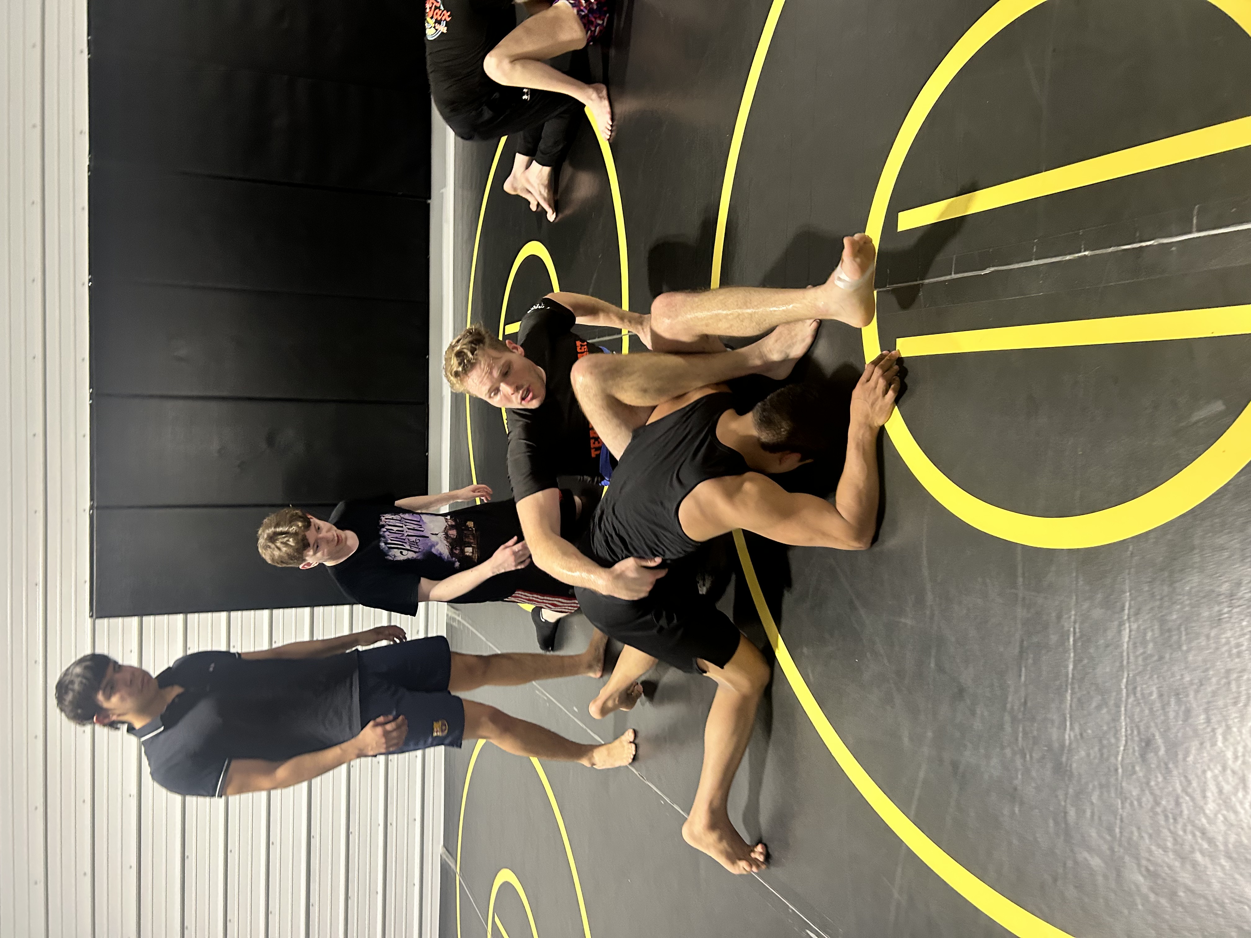Jiu-Jitsu and wrestling instruction at Golden Oak Combat Club