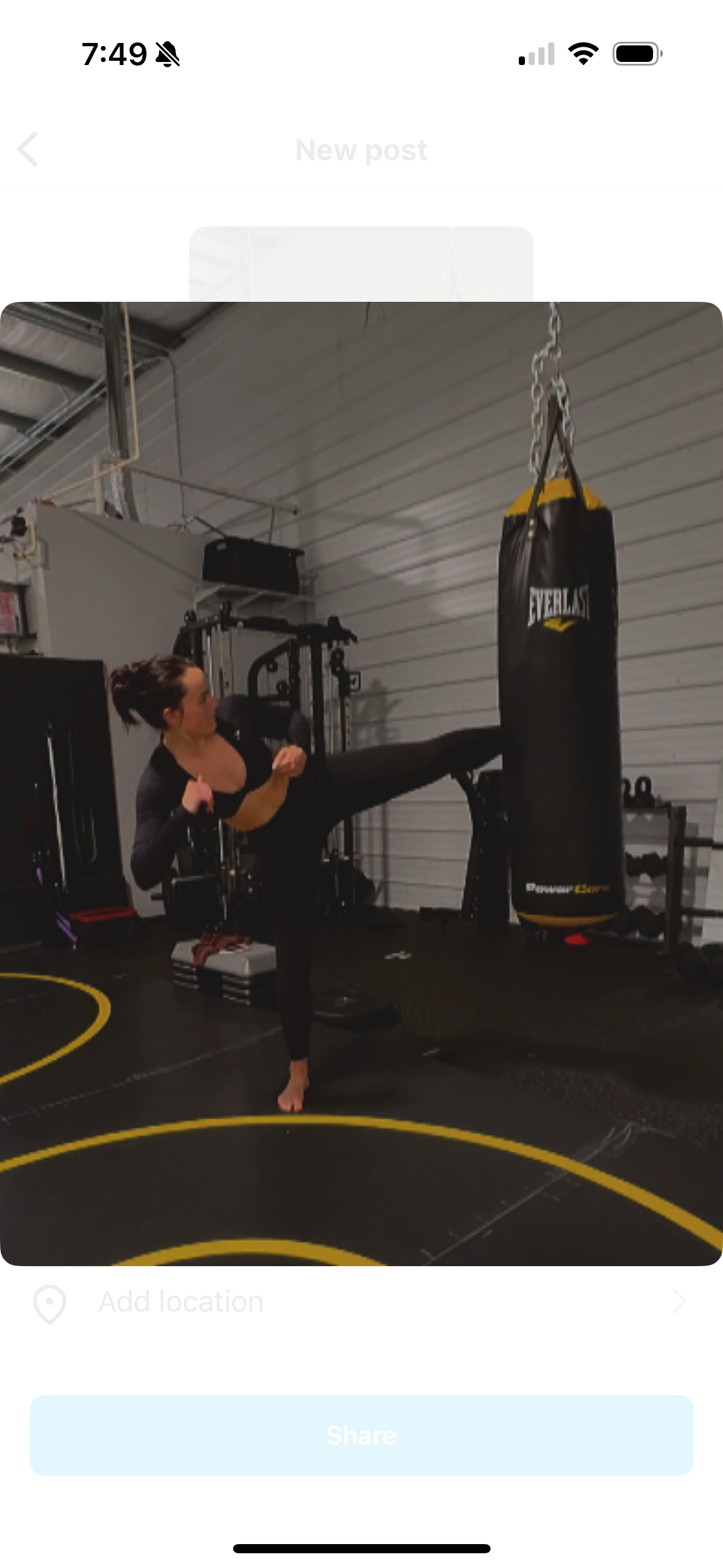 Women's self defense class at Golden Oak Combat Club